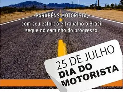 Carreata pelo dia do motorista acontece neste domingo
