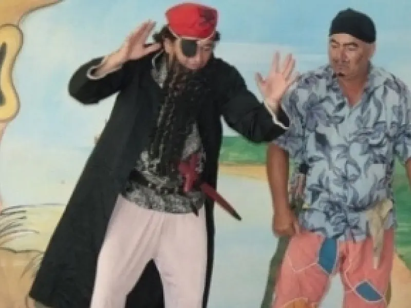 Orla recebe hoje espetáculo “Piratas do Caribe"