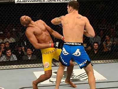 Weidman aproveita brincadeira de Anderson Silva e é campeão do UFC