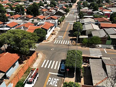 Obra finalizada: Governo do Estado impulsiona Água Clara com mais asfalto e ações municipalistas