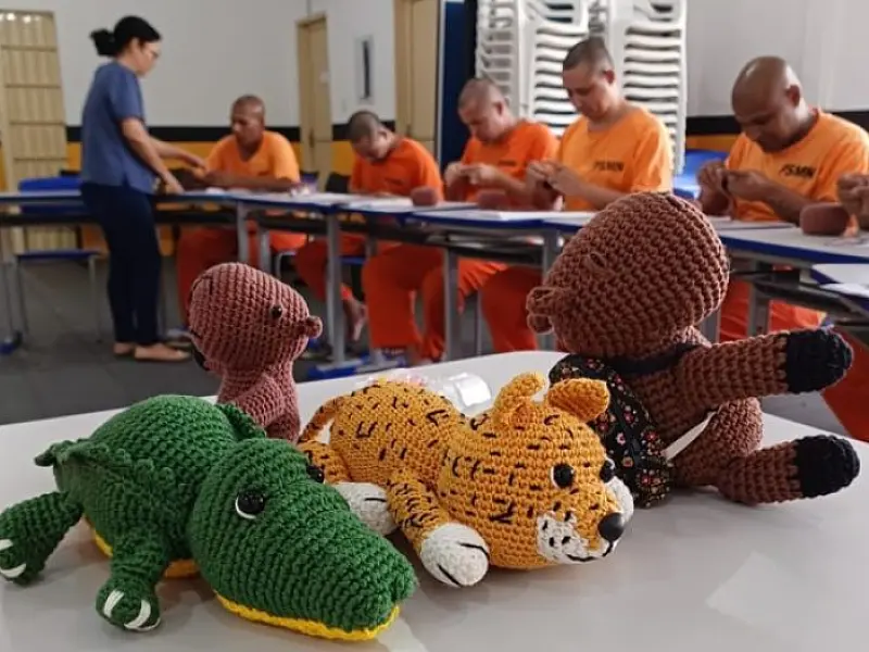 De acessórios com sementes a esculturas em argila: cursos levam profissionalização a detentos de MS