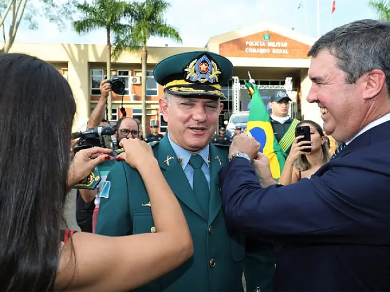 Coronel Renato dos Anjos Garnes assume Comando da PM com desafio de garantir mais segurança à popula