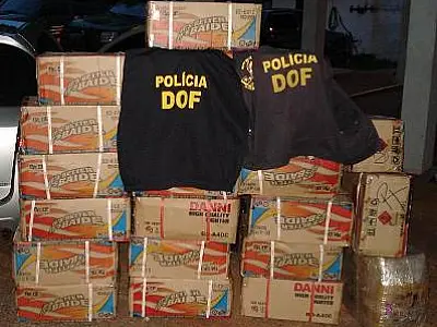 DOF apreende mais de 20 mil relógios e isqueiros