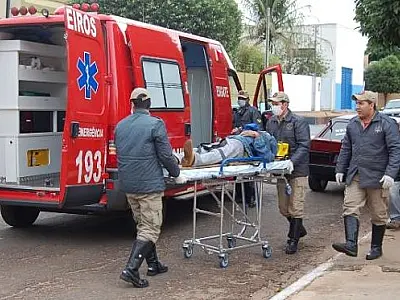 Idoso é atropelado e motociclista foge do local