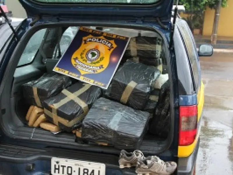 PRF apreende 188 quilos de Maconha em Nova Casa Verde