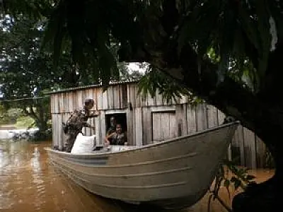 Prefeitura de Bela Vista decreta estado de emergência, após cheia no rio Apa