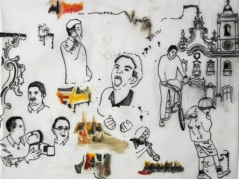 Baseado em cenas do cotidiano, exposição “Traço e Cor” será inaugurada na próxima semana