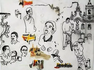 Baseado em cenas do cotidiano, exposição “Traço e Cor” será inaugurada na próxima semana