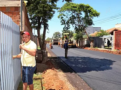 COMEÇA A PAVIMENTAÇÃO DO RESIDENCIAL OLIVEIRA 3 QUE TERÁ ÁREA ASFALTADA AMPLIADA
