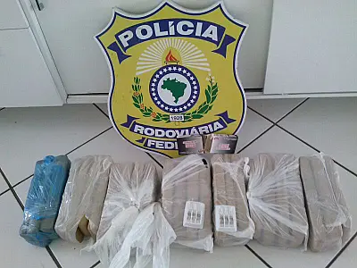 Jovem é preso pela PRF com maconha e anabolizantes