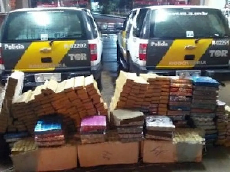 Polícia de SP apreende veículo com placas de Bataguassu com 610 kg de maconha